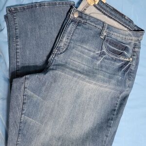 Earl Jeans Women Skinny Light Wash Blue Stretch Denim